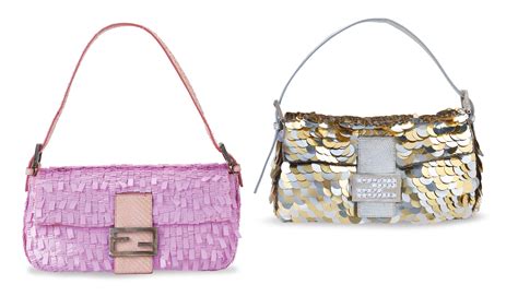 gold and pink fendi baguette bag|Fendi pink baguette bag.